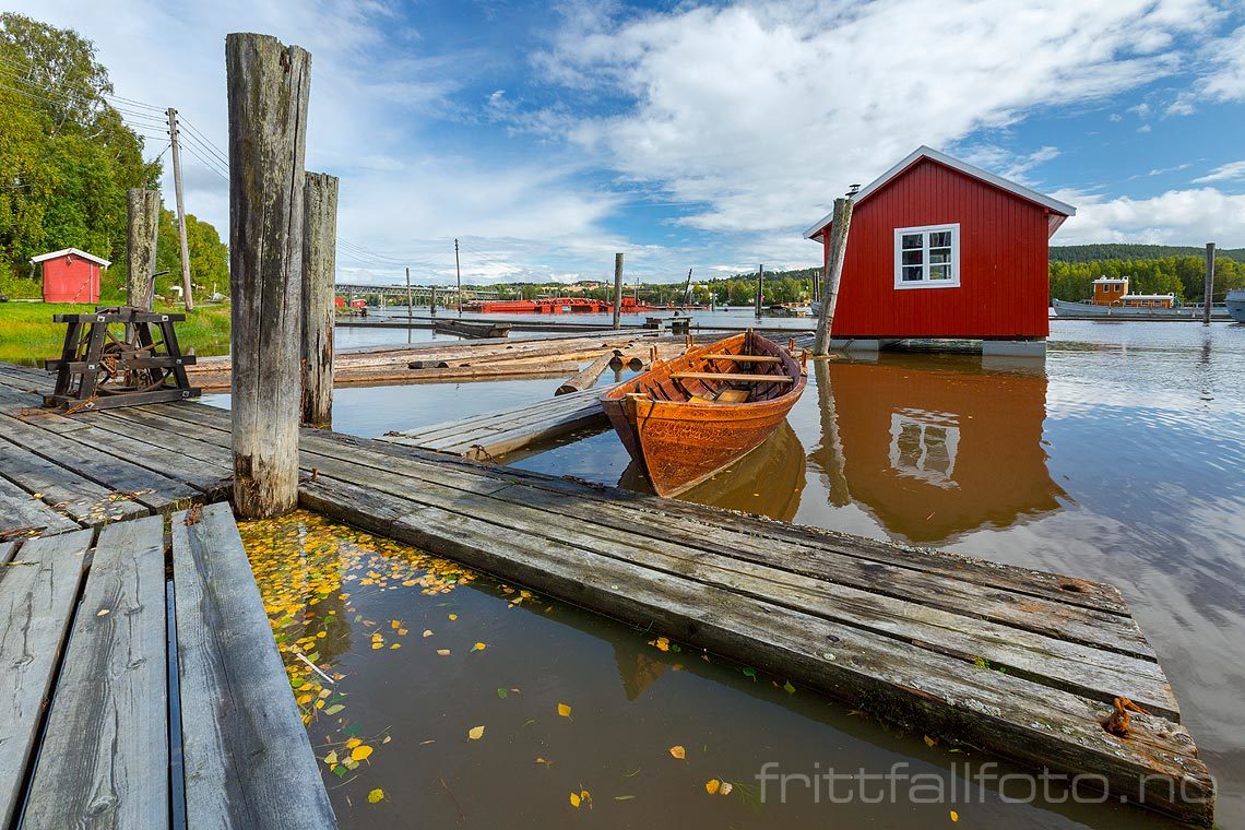 Ved Fetsund Lenser i Glomma nær Fetsund, Lillestrøm, Akershus.<br>Bildenr 20170913-081.