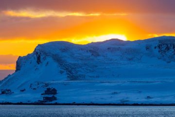 Veidnes på Magerøya, Nordkapp.