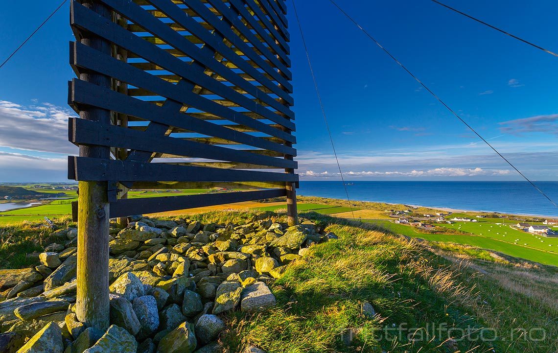 På Tormodvarden nær Tjelta på Jæren, Sola, Rogaland<br>Bildenr 20151012-208.