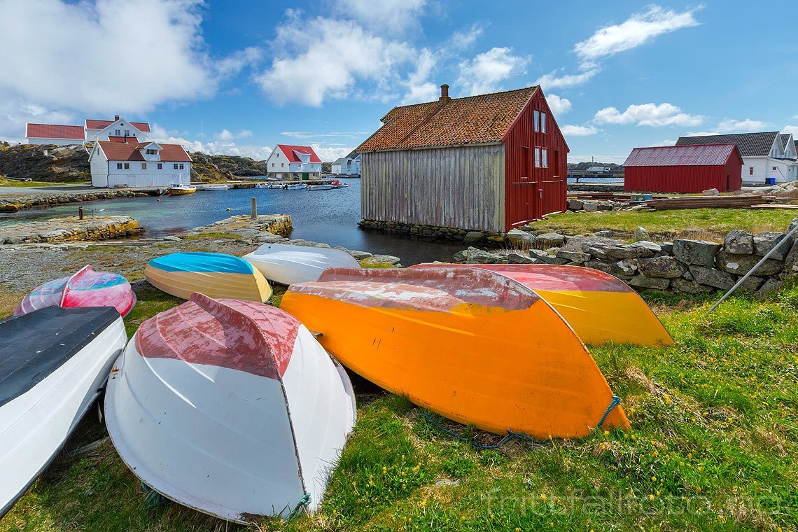 Ved Sørevågen på Utsira, Utsira, Rogaland<br>Bildenr 20160423-283.