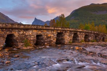 Honndøla bru i Hornindal, Volda.
