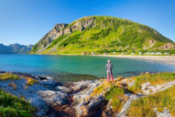 Grøtfjord på Kvaløya,Tromsø.