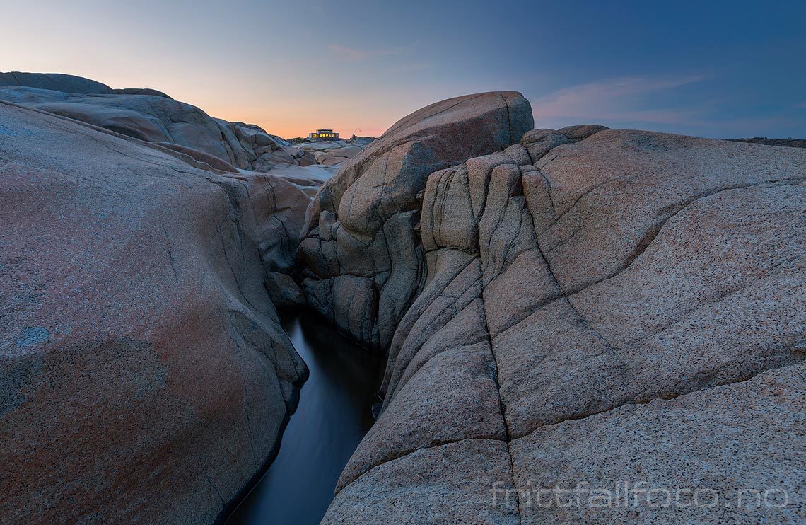 Svaberg ved Verdens Ende på Tjøme, Færder, Vestfold.<br>Bildenr 20150814-198.