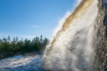 Dusanfossen, Notodden, Telemark.