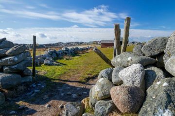 Ved Nessjøen på Karmøy, Rogaland.